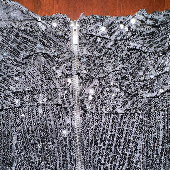 Free people strapless sequin dress - Picture 6 of 7